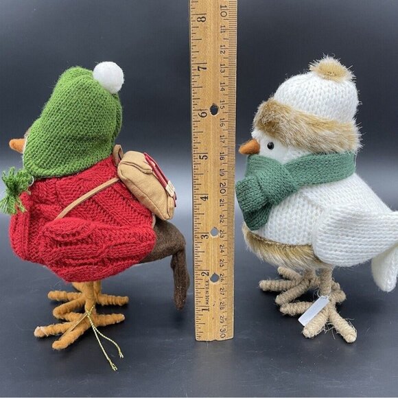 Target Spritz 2017 Christmas Featherly Friends Felt Birds Figurine Digby Tahoe - Picture 12 of 12